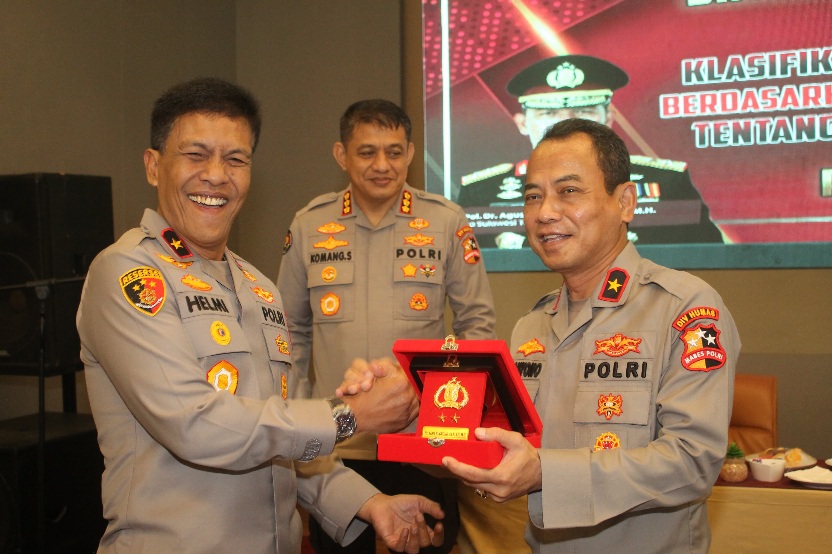 Divhumas Polri Gelar Bimtek Informasi Publik di Polda Sulteng