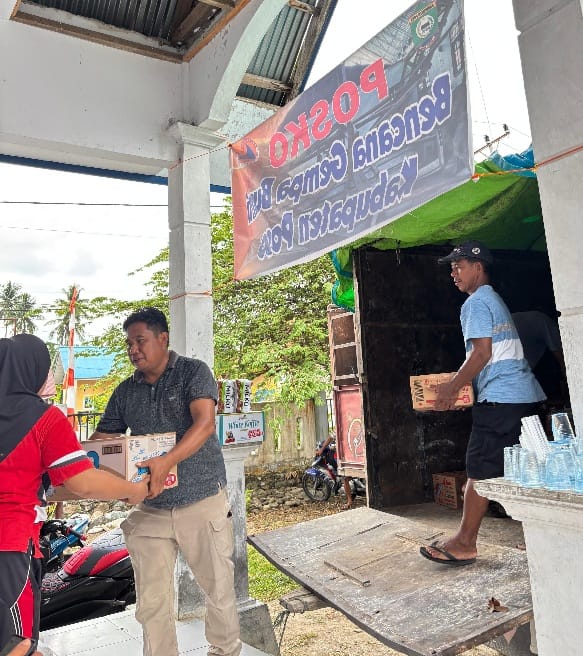 Bantuan Kemanusiaan Gempa Poso Sudah Diserahkan Forum KTT Sulteng