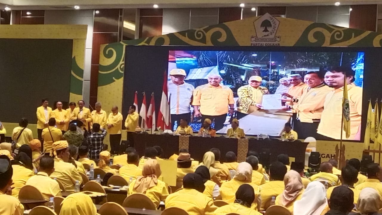Sah, Arus Abdul Karim Nakhoda Golkar Sulteng untuk Ketiga Kalinya