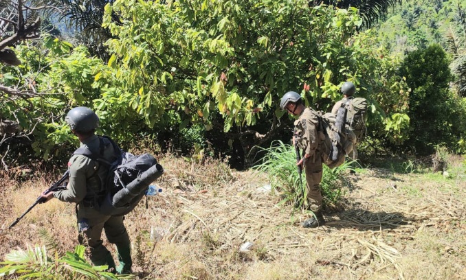 Satgas Madago Raya Patroli di Gunung Tangkura Poso Selama 10 Hari