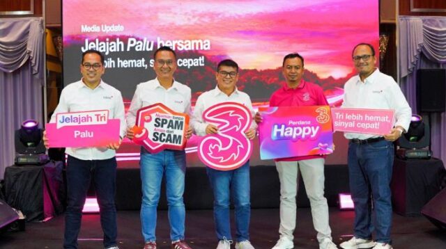 Tri Perkuat Jaringan di Palu hingga Jangkau Pelosok Sulteng