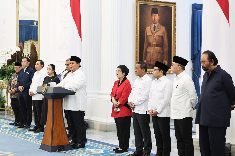 Presiden Prabowo Subianto sampaikan pidato sikapi aksi demonstrasi
