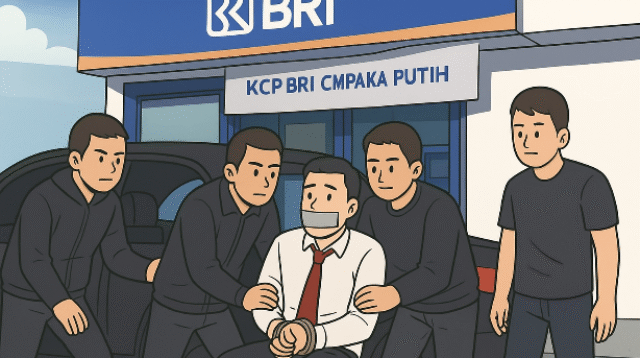Pembunuhan KCP BRI Cempaka Putih dipicu kredit macet 13 miliar