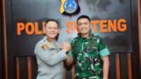 Kapolda Sulteng - Pangdam XXIII/Palaka Bangun Sinergi dan Chemistry