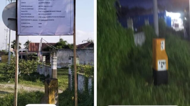 Diduga Dikerjakan Anak Pengusaha Ternama, Proyek BPJN Sulteng Rp21,9 Miliar Tuai Sorotan