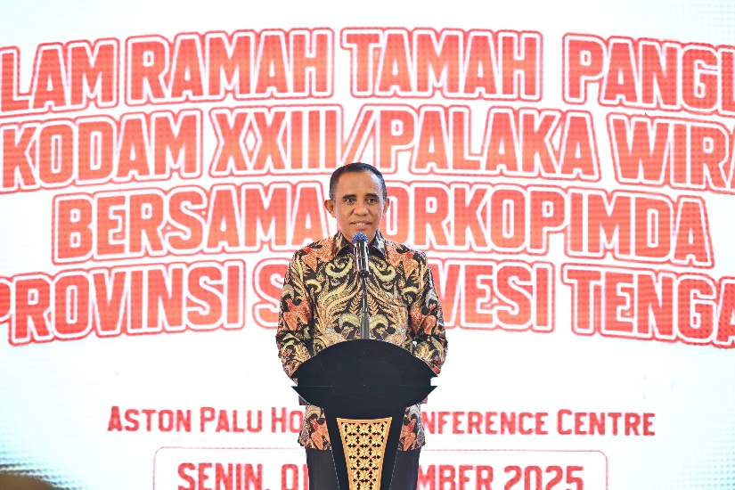 Gubernur Sulteng Anwar Hafid Memberi Respons tak terkira setelah Sulteng punya Kodam Palaka Wira