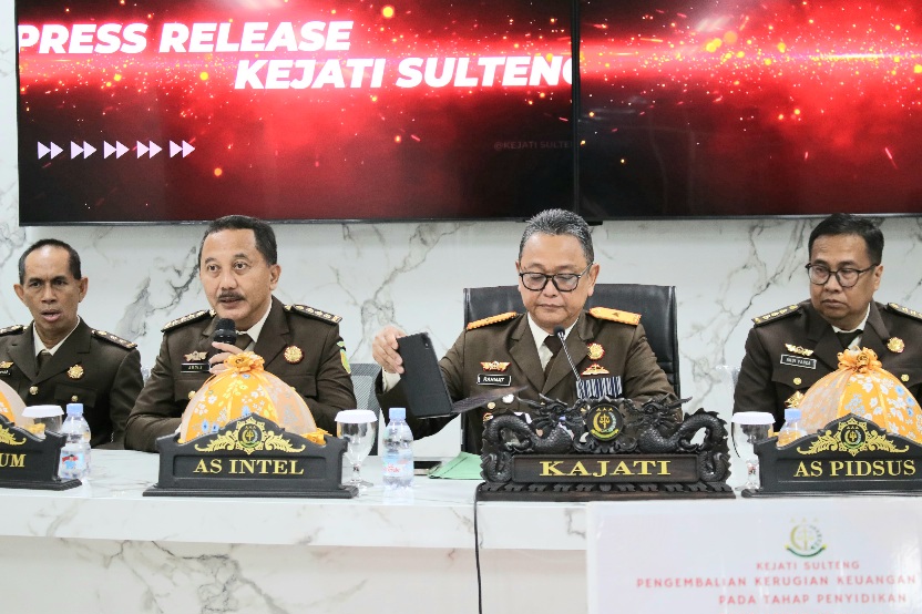 Kejati Sulteng selamatkan uang negara Rp4,8 miliar