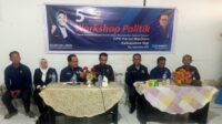 Workshop politik Partai NasDem Sigi, menjadi ajang membangun kekuatan Pileg dan Pilbup