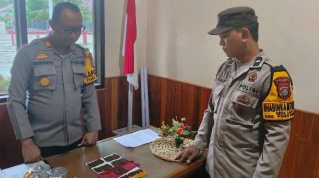 Puluhan amunisi ditemukan warga di Poso, ditemukan di bagian dapur