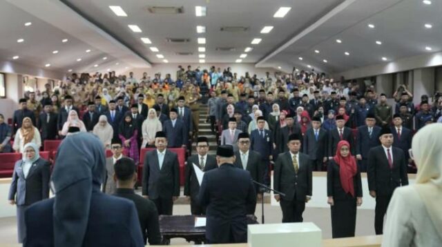 Sembilan pejabat di Pemkot Makassar dilantik wali kota Munafri Arifuddin pada Selasa 9 September 2025.