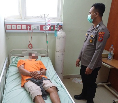 Komitmen Humanis Polri, Polres Parimo Fasilitasi Tahanan Sakit Dirawat di RSUD Anuntaloko
