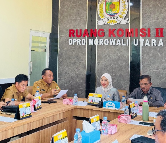 Ketua DPRD Morut Pimpin Rapat Penyesuaian Agenda DPRD dan Pemda