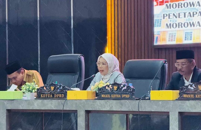 DPRD Morut Buka Masa Sidang I Tahun 2025–2026, Tetapkan Jadwal dan Rencana Kerja