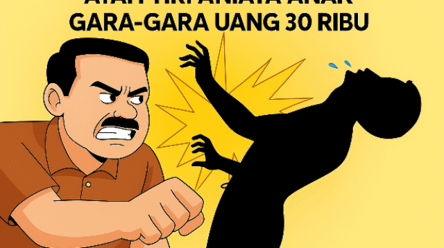 Seorang ayah tiri di Parigi Moutong, tega aniaya anak sambung gara-gara utang uang