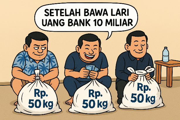 Batal Kaya Mendadak, Pelarian Sopir Bank Bawa Kabur Uang Rp10 Miliar Berakhir