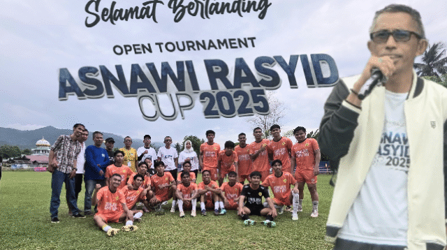 Asnawi Rasyid Cup di Desa Sibalaya Utara resmi bergulir