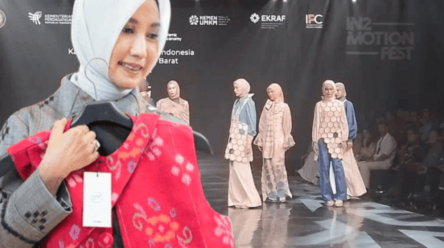 Istri Gubernur Sulteng Kenalkan Batik Bomba kepada Dunia di Ajang IN2MOTIONFEST 2025