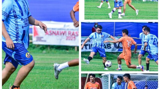 Jurnalis Palu FC Tampil Sengit di Laga Eksebisi Asnawi Rasyid Cup