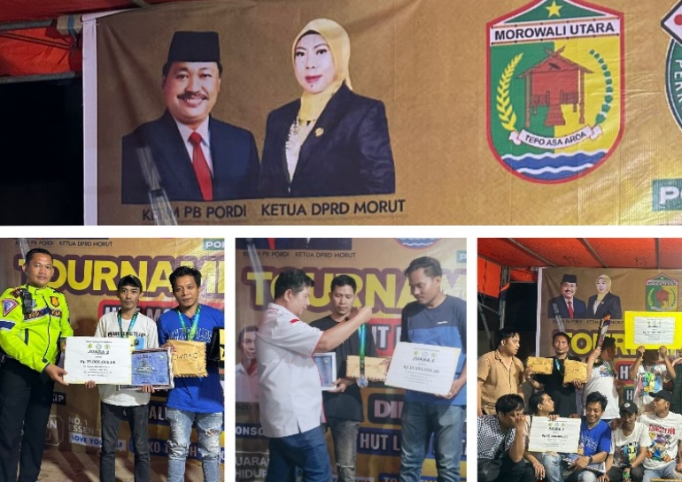 Peserta asal Palu Berjaya di Turnamen Domino PORDI Morut