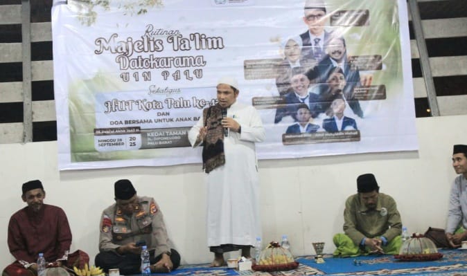Majelis Taklim Datokarama Rayakan HUT ke-47 Kota Palu dan Doa untuk Anak Bangsa