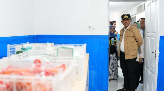 Ditinjau Gubernur Sulteng, Dapur MBG di Kecamatan Dondo Siap Beroperasi