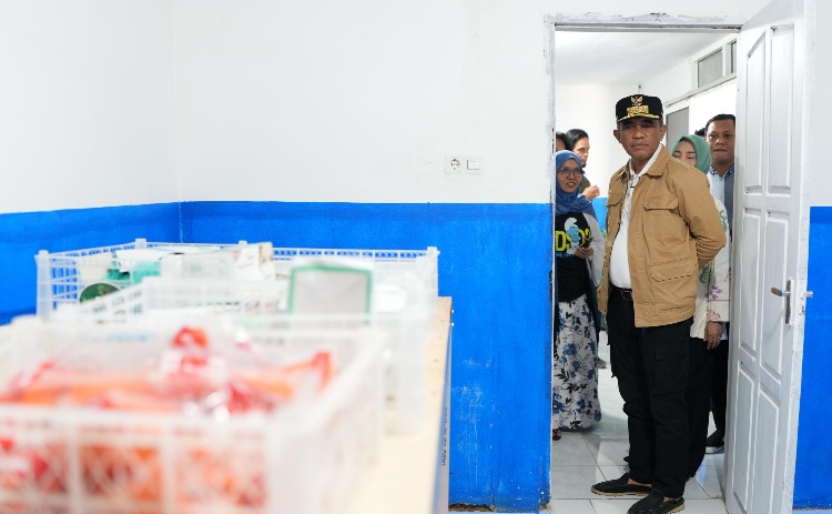Ditinjau Gubernur Sulteng, Dapur MBG di Kecamatan Dondo Siap Beroperasi