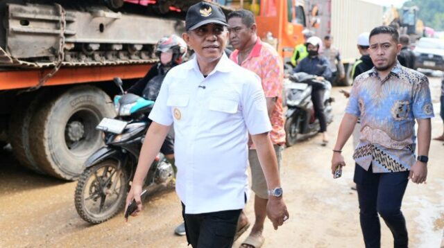 Jalan Nasional di Morut Rusak Berat, Gubernur Minta BPJN Lakukan Penanganan Khusus