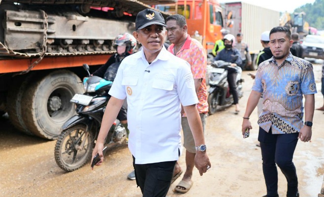 Jalan Nasional di Morut Rusak Berat, Gubernur Minta BPJN Lakukan Penanganan Khusus