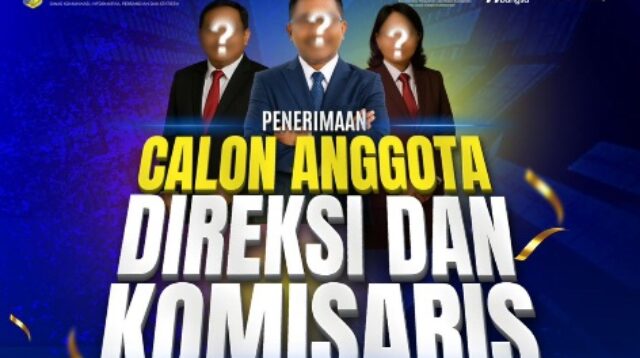 Ini Jadwal dan Persyaratan, Seleksi Terbuka Direksi dan Komisaris PT Pembangunan Sulteng