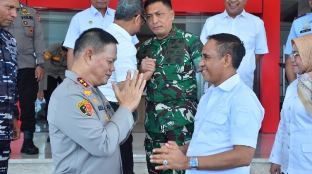 Silaturahmi Akhir Jabatan Irjen Pol Agus Nugroho dengan Forkopimda Sulteng