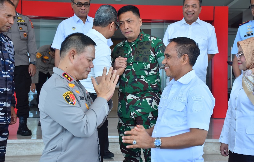 Silaturahmi Akhir Jabatan Irjen Pol Agus Nugroho dengan Forkopimda Sulteng