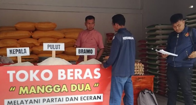 Hasil Sidak Gabungan, Beras di Kabupaten Sigi Dijual di Atas HET