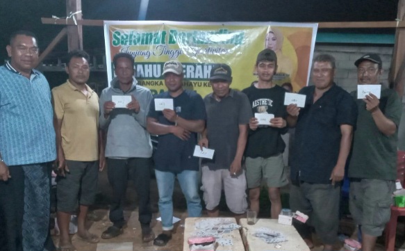 Kemeriahan Lomba Perahu-perahu di Petasia Timur di Momen HUT ke-61 Partai Golkar