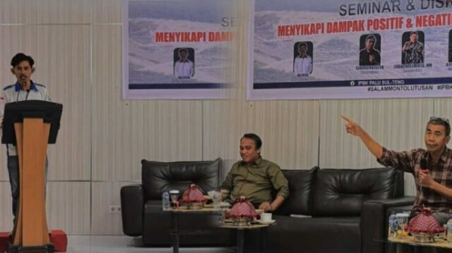 Bahas Dampak Tambang di Sulawesi Tengah, IPBK Palu Gelar Seminar dan Diskusi Publik