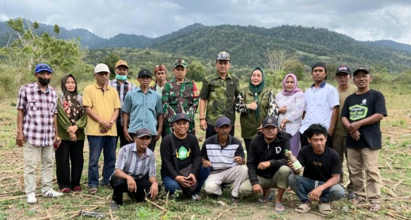 Sibalaya Utara Dapat Program Penanaman Jagung, Sumber Air Jadi Kendala