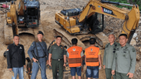Dua Pelaku PETI Sungai Taopa Diproses Hukum: Terancam 5 Tahun Bui, Denda Rp2,5 M