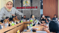 Warda Pimpin Rapat Bamus, Bahas Perubahan Jadwal Persidangan DPRD Morut