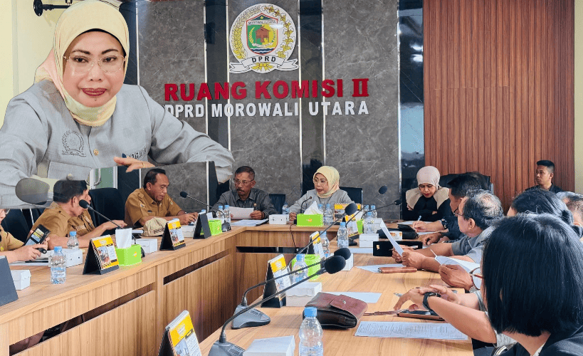 Warda Pimpin Rapat Bamus, Bahas Perubahan Jadwal Persidangan DPRD Morut