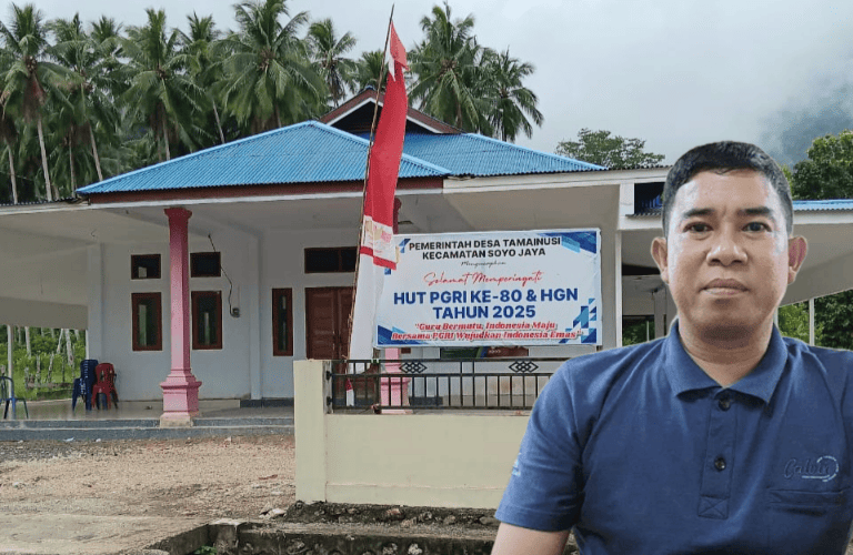 Mantan Kades Tamainusi Muncul ke Publik Klarifikasi, Ahlis: Dana CSR Periode 2021-2024 hanya Rp4 Miliar