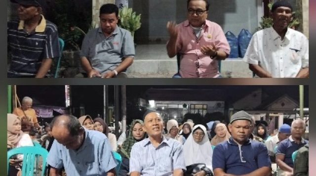 Mantan “Camat Coboy” Akhiri Reses di Basis Fanatiknya