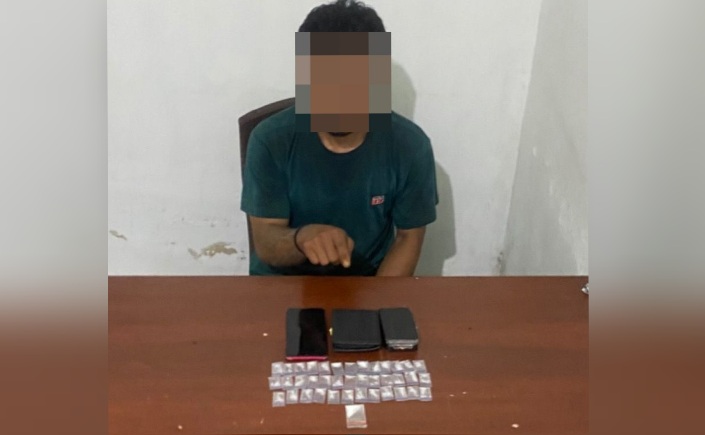 Pengedar Sabu di Dusun Saluki Omu Ditangkap, Polisi Temukan 38 Paket