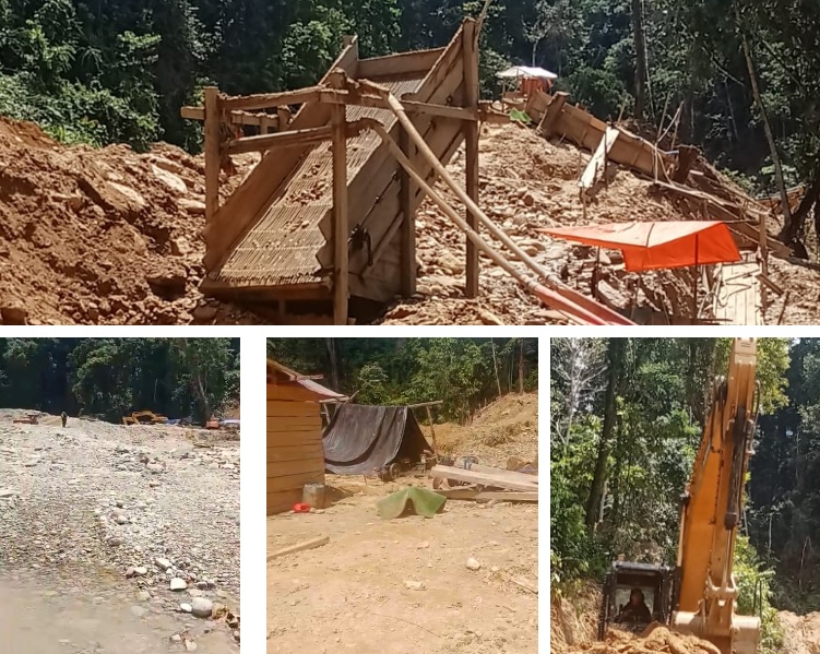 PETI di Hulu Sungai Taopa Aman-aman Saja, LSM Format Minta Polhut Gakkum Tegas