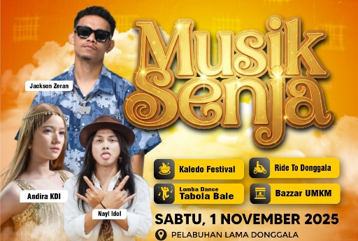 Sore Ini ke Donggala, Ada Festival Musik Senja di Pelabuhan Lama