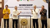 Workshop penanganan konflik tenurial kehutanan di Sulteng. Penanganan Konflik Tenurial Kehutanan di Sulteng, Butuh Sinergi dan Kolaborasi Para Pihak
