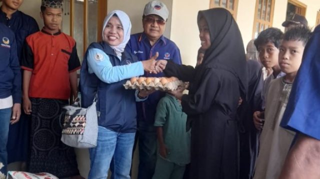 NasDem Sigi Berbagi di Tiga Panti Asuhan Jelang HUT ke-14