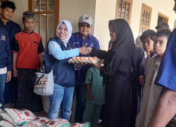 NasDem Sigi Berbagi di Tiga Panti Asuhan Jelang HUT ke-14