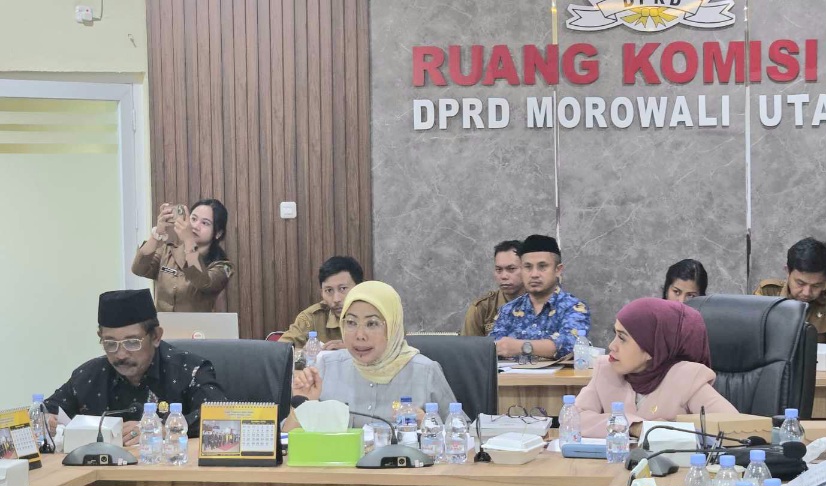 Ketua DPRD Morut Kawal Banggar Bahas KUA-PPAS 2026