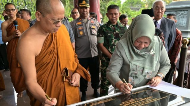 Vihara Karuna Dipa Diresmikan Setelah 30 Tahun, Prof Zainal: Ini Perayaan Kerukunan Sulteng