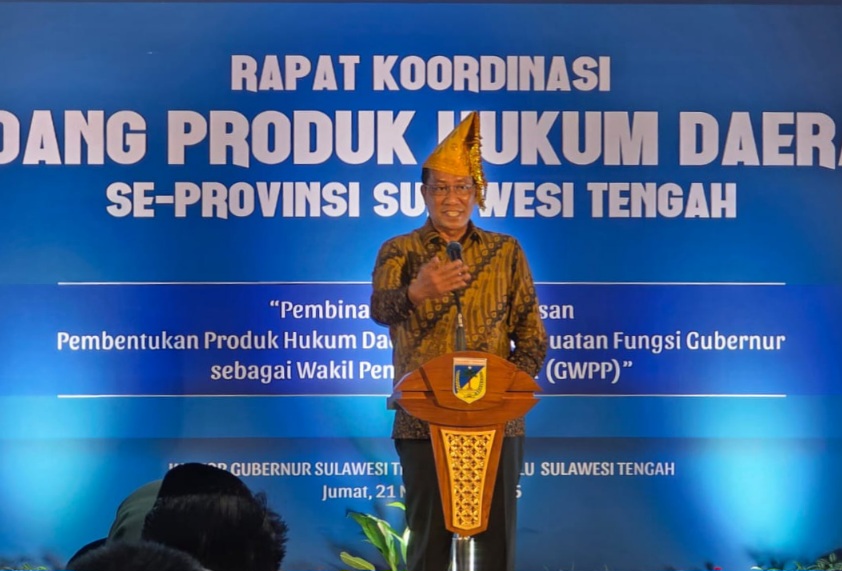 Menteri Hukum Pulang Kampung, Ingatkan Pembentukan Posbakum di Sulteng