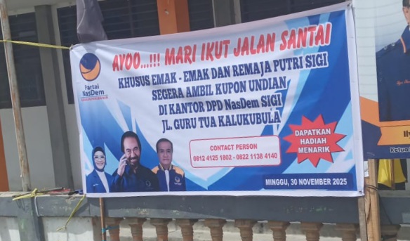 Meriahkan Jalan Santai Ibu-ibu dan Remaja Putri pada 30 November di Sigi